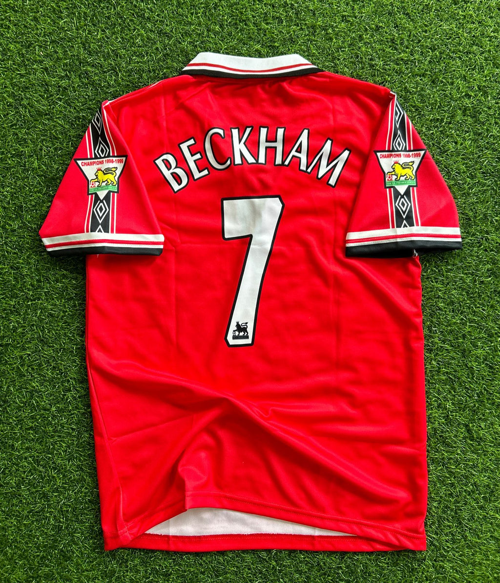 MAN UNITED 1998-99 HOME KIT, HALFSLEEVE POLO SUBLIMATION