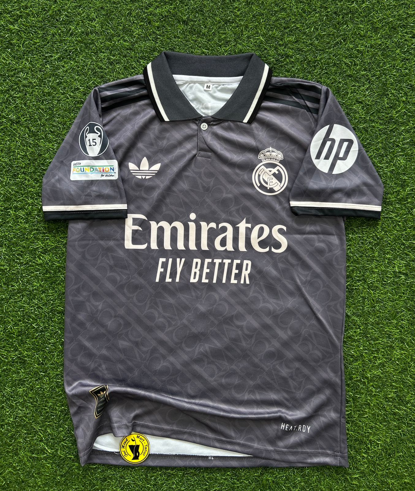 REAL MADRID 2024-25 THIRD KIT, HALFSLEEVE POLO SUBLIMATION
