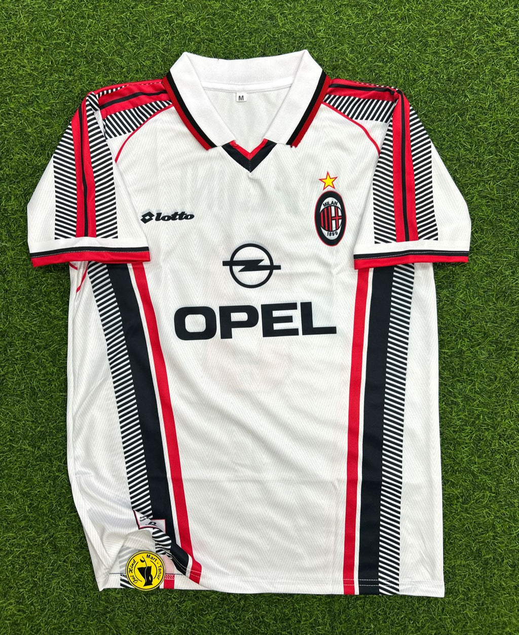 AC MILAN 1997-98 AWAY KIT, HALFSLEEVE POLO SUBLIMATION