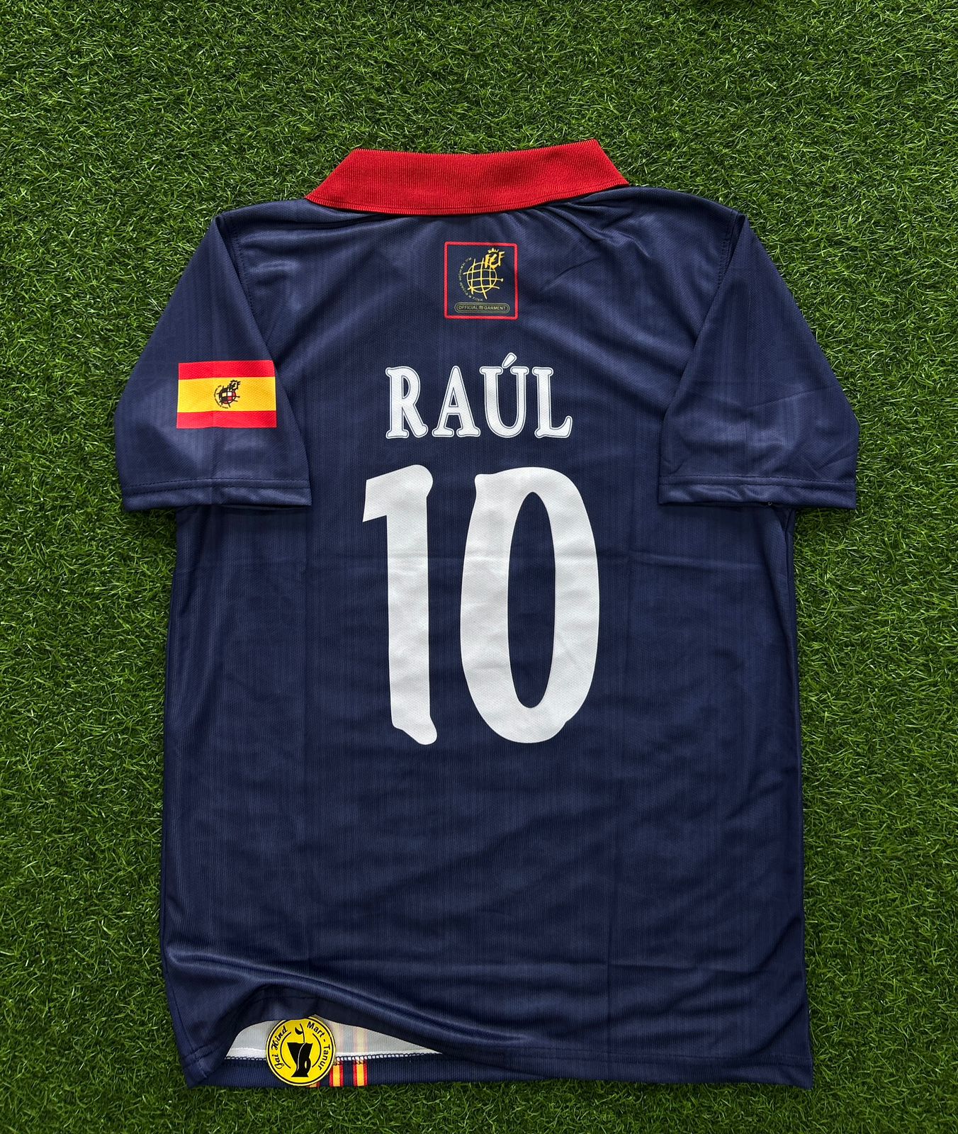 SPAIN 1996  AWAY KIT, HALFSLEEVE POLO SUBLIMATION