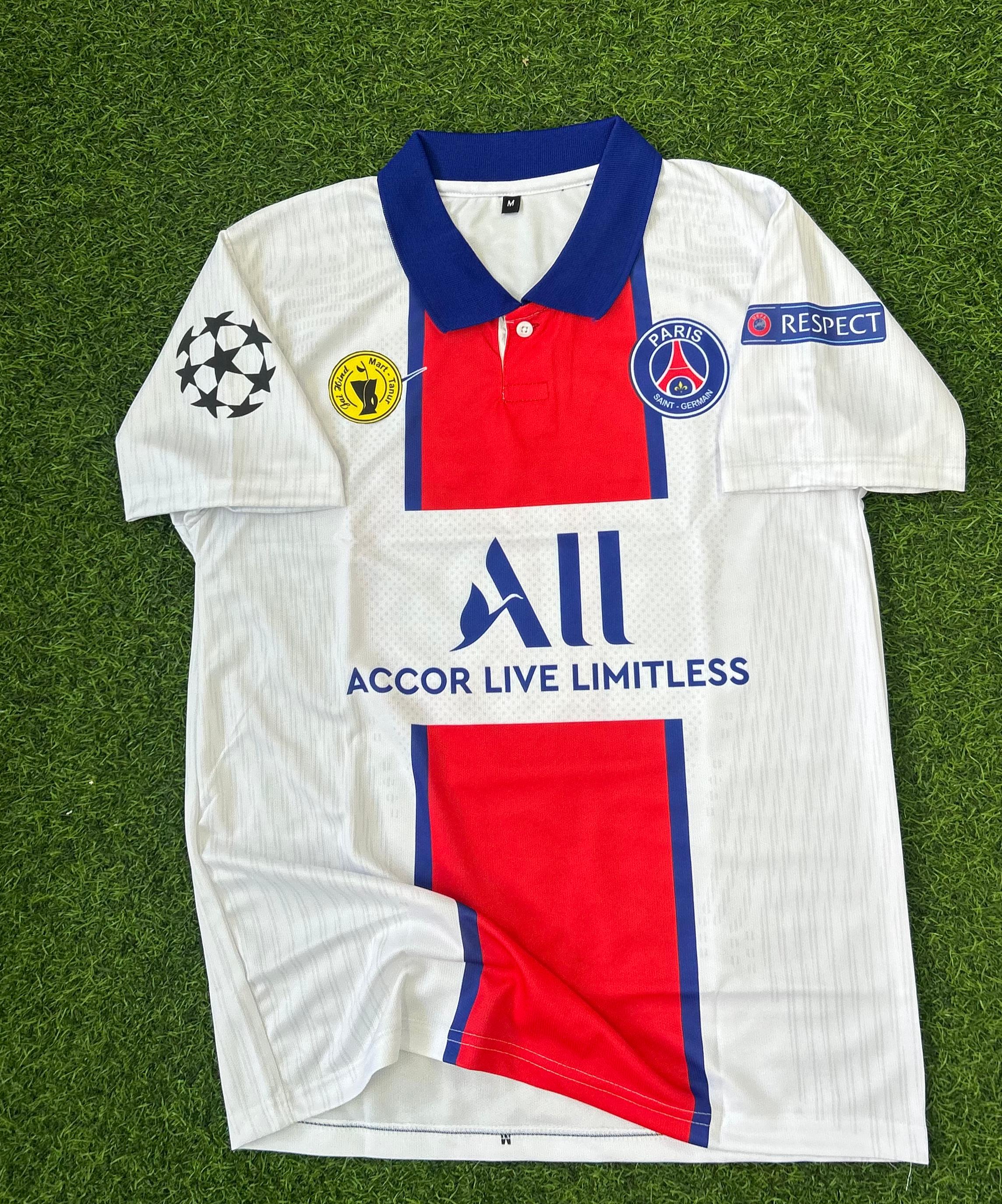 PSG 2020-21 AWAY KIT, HALFSLEEVE POLO SUBLIMATION