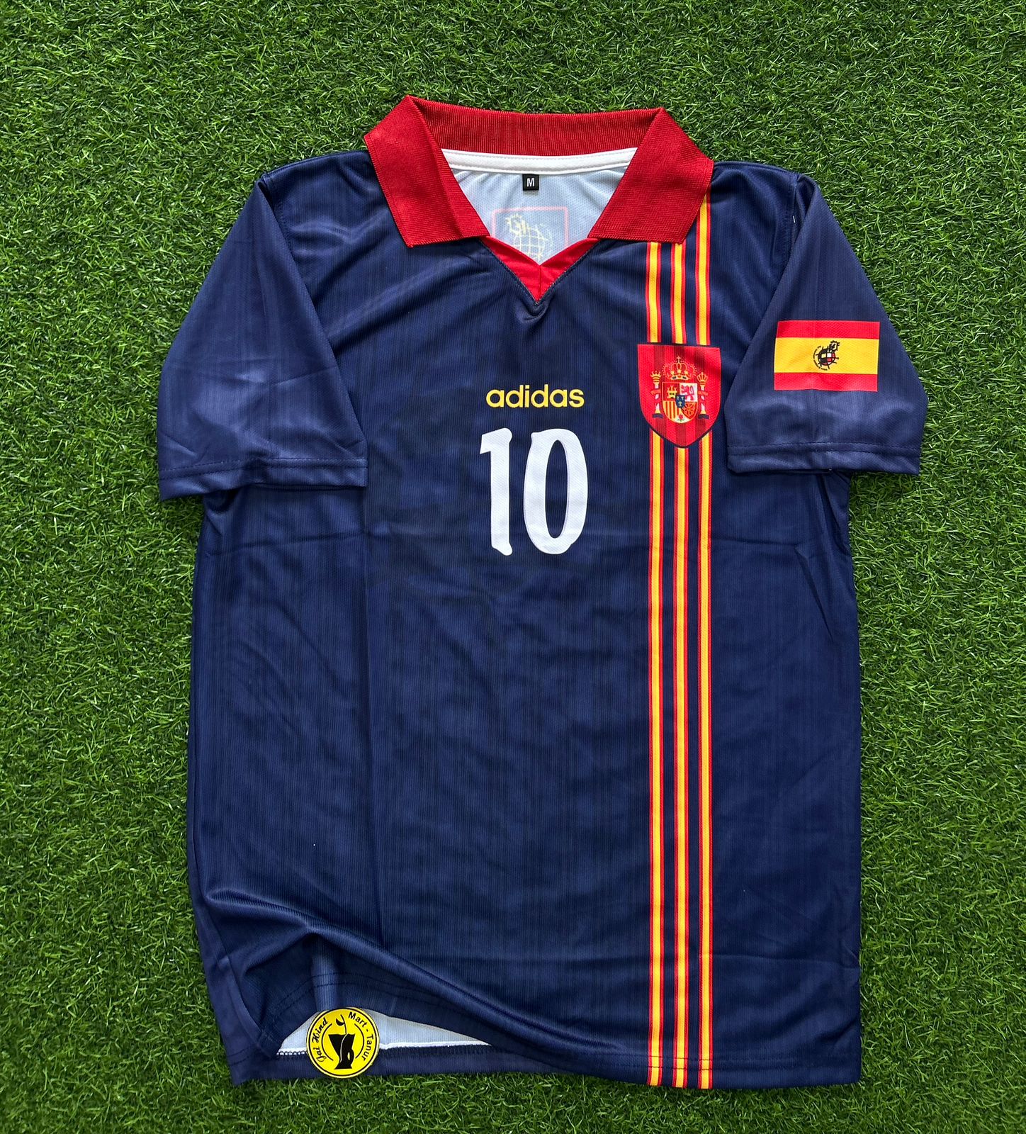 SPAIN 1996  AWAY KIT, HALFSLEEVE POLO SUBLIMATION