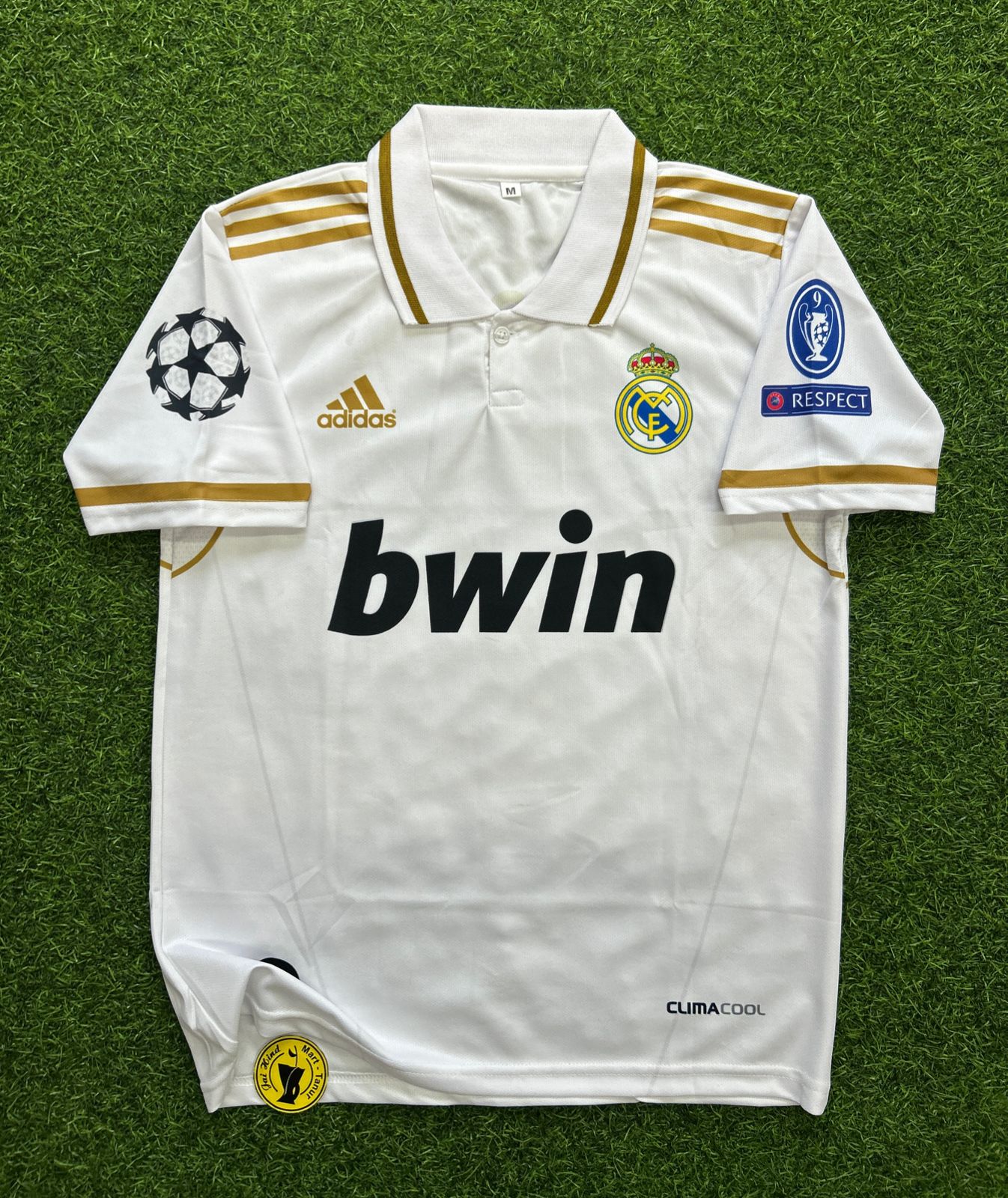 REAL MADRID 2011-12 HOME KIT, HALFSLEEVE POLO SUBLIMATION