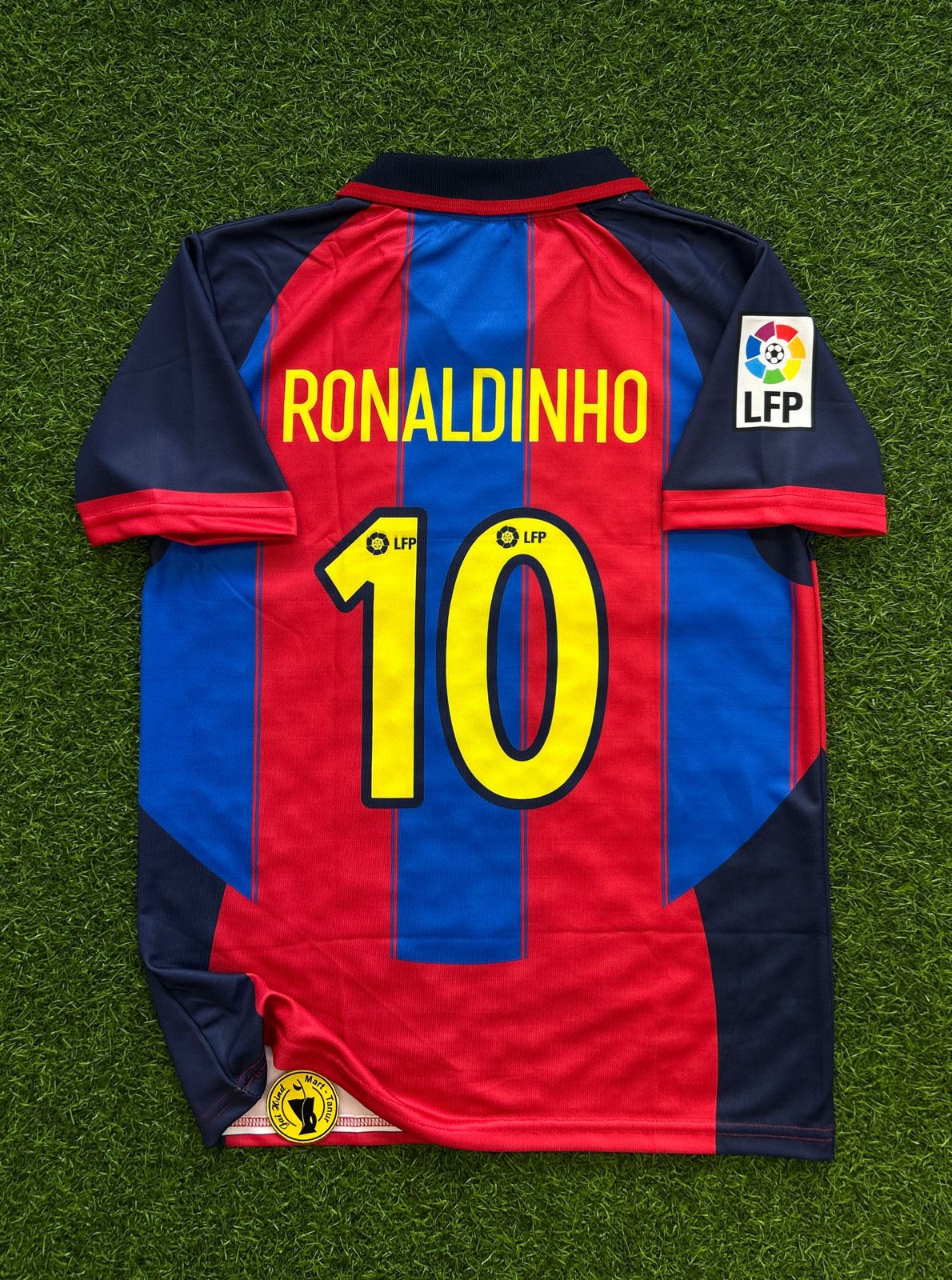 BARCELONA 2003-04 HOME KIT, HALFSLEEVE POLO SUBLIMATION