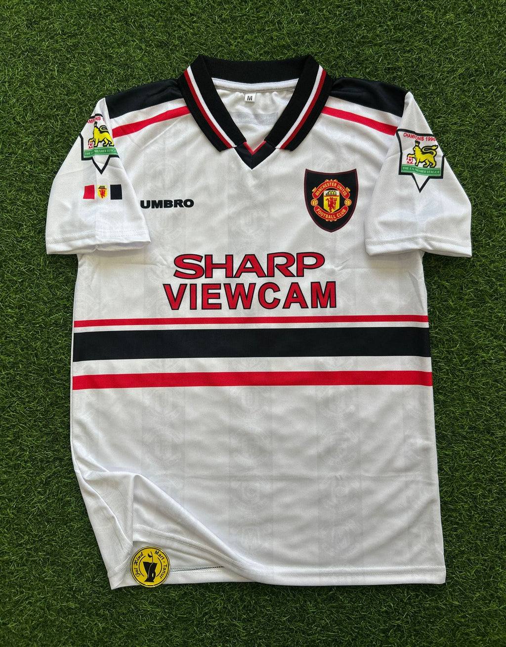 MAN UNITED 1997-99 AWAY KIT, HALFSLEEVE POLO SUBLIMATION