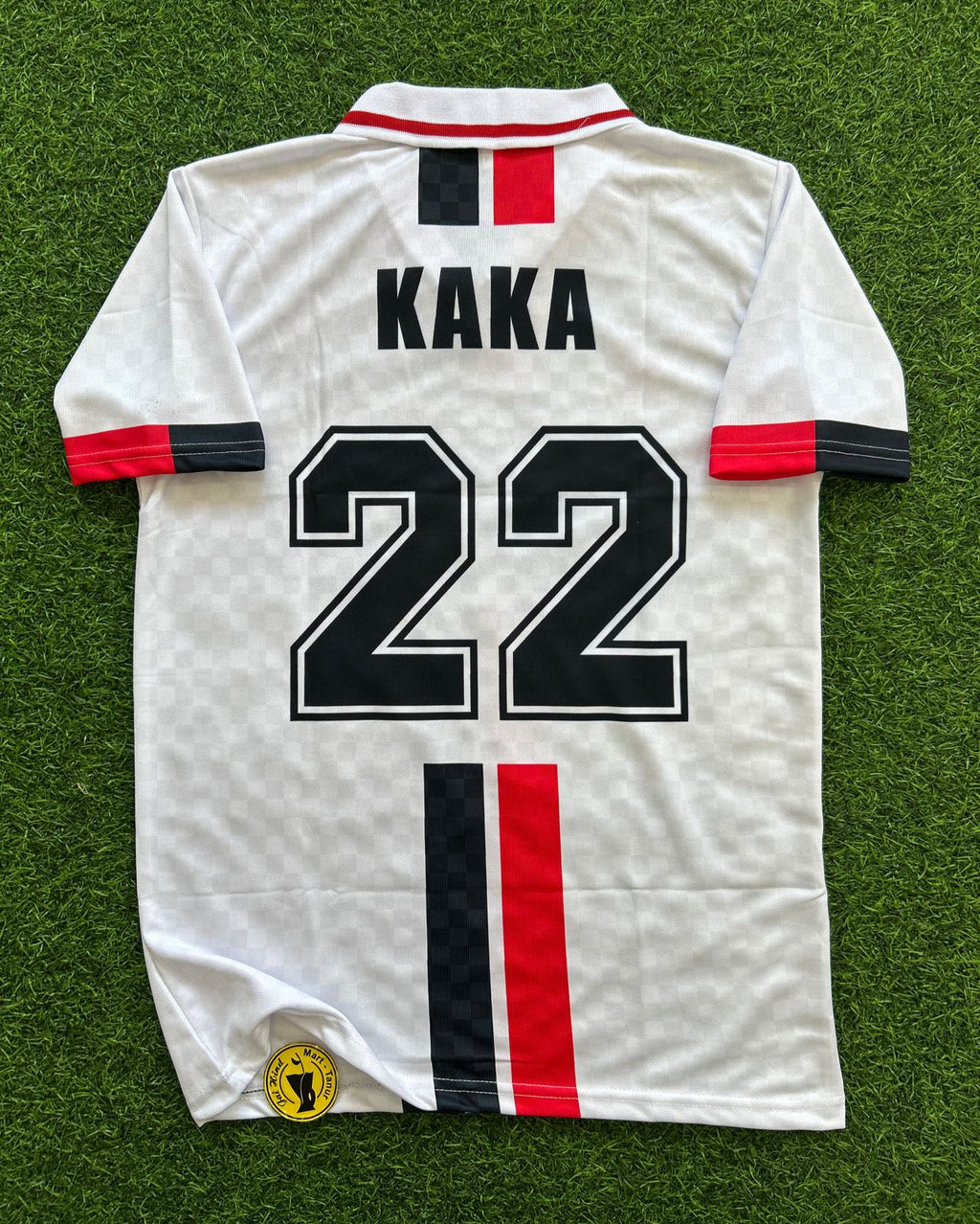 AC MILAN 1995-96 AWAY KIT, HALFSLEEVE POLO SUBLIMATION