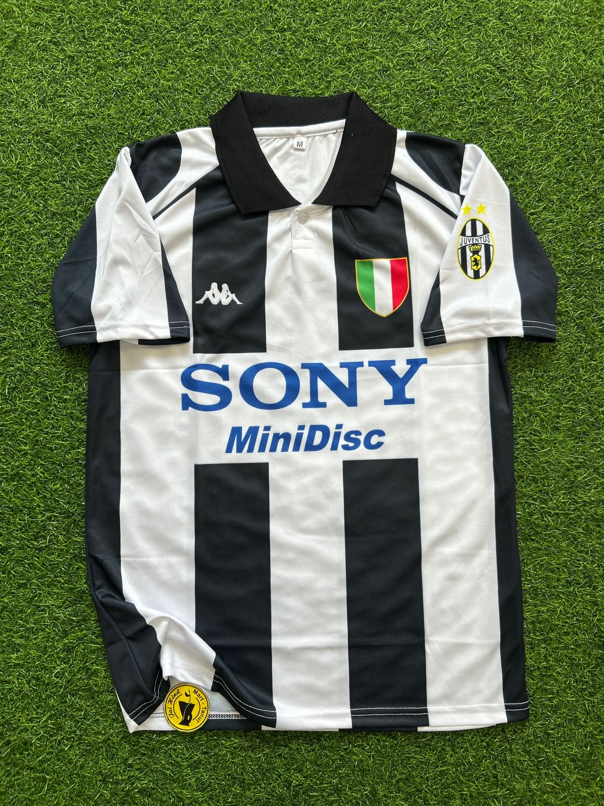 JUVENTUS 1997-98 HOME KIT, HALFSLEEVE POLO SUBLIMATION