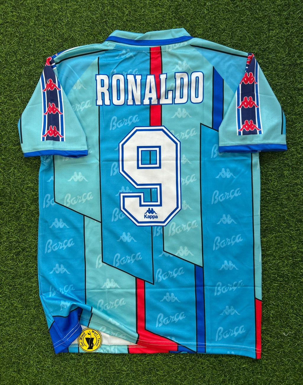 BARCELONA 1996-97 AWAY KIT, HALFSLEEVE POLO SUBLIMATION