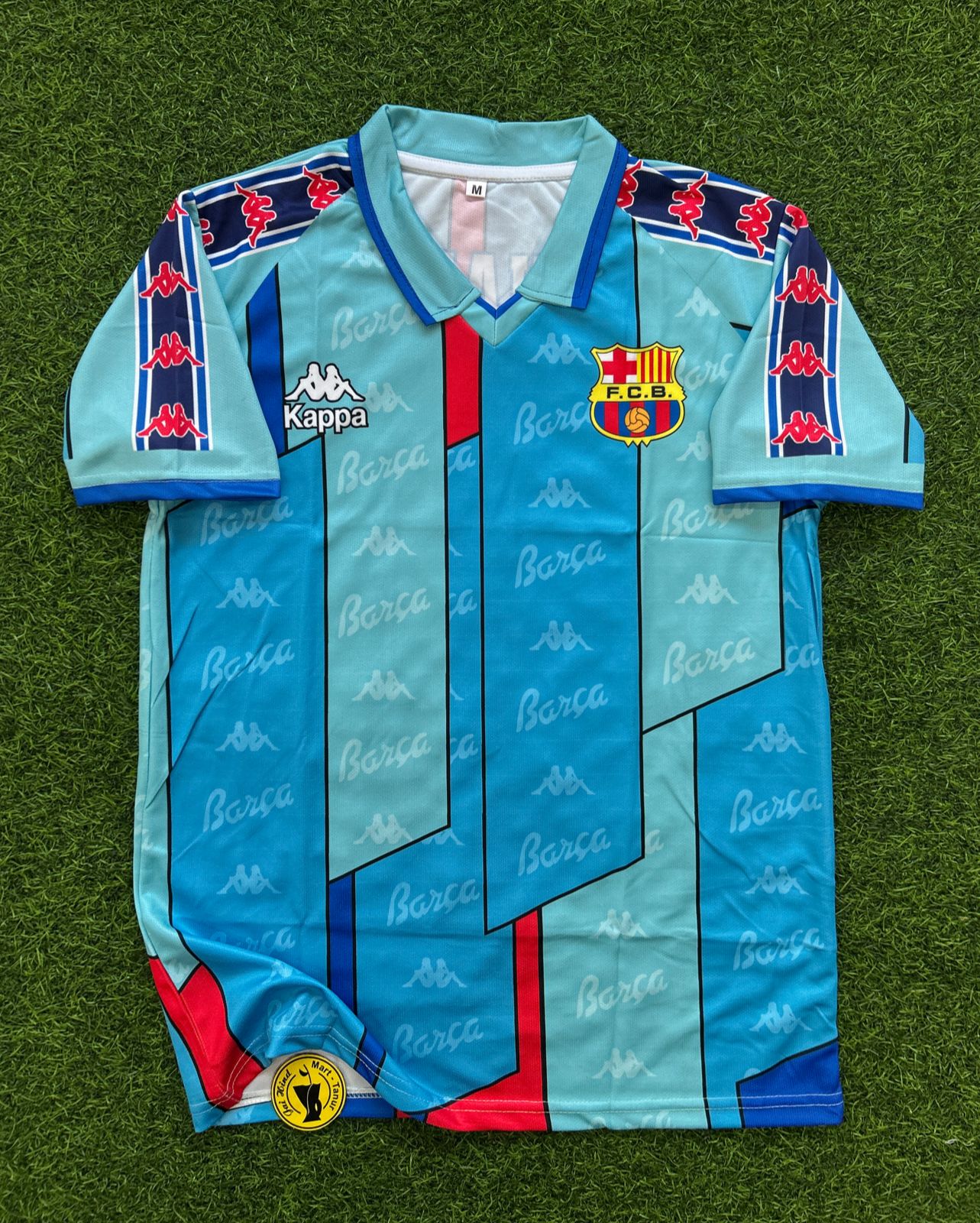 BARCELONA 1996-97 AWAY KIT, HALFSLEEVE POLO SUBLIMATION