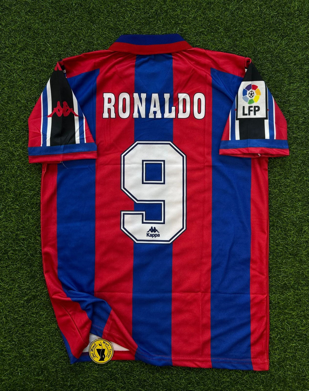 BARCELONA 1996-97 HOME KIT, HALFSLEEVE POLO SUBLIMATION
