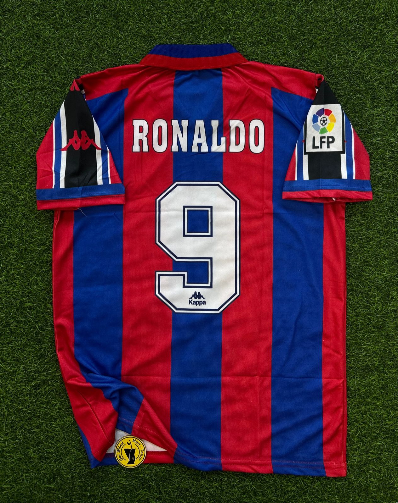 BARCELONA 1996-97 HOME KIT, HALFSLEEVE POLO SUBLIMATION