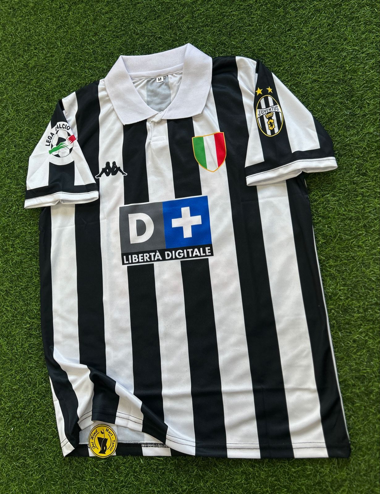 JUVENTUS 1998-99 HOME KIT, HALFSLEEVE POLO SUBLIMATION