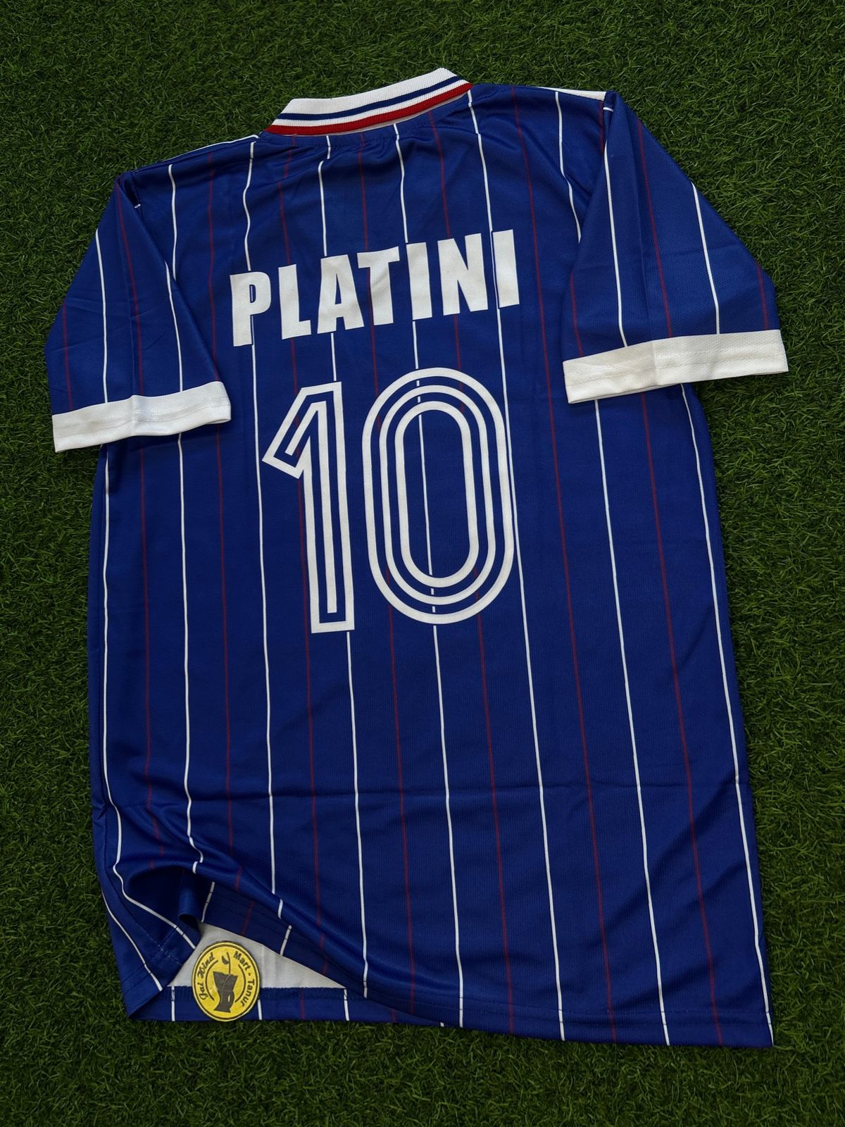 FRANCE 1982 HOME KIT, HALFSLEEVE POLO SUBLIMATION