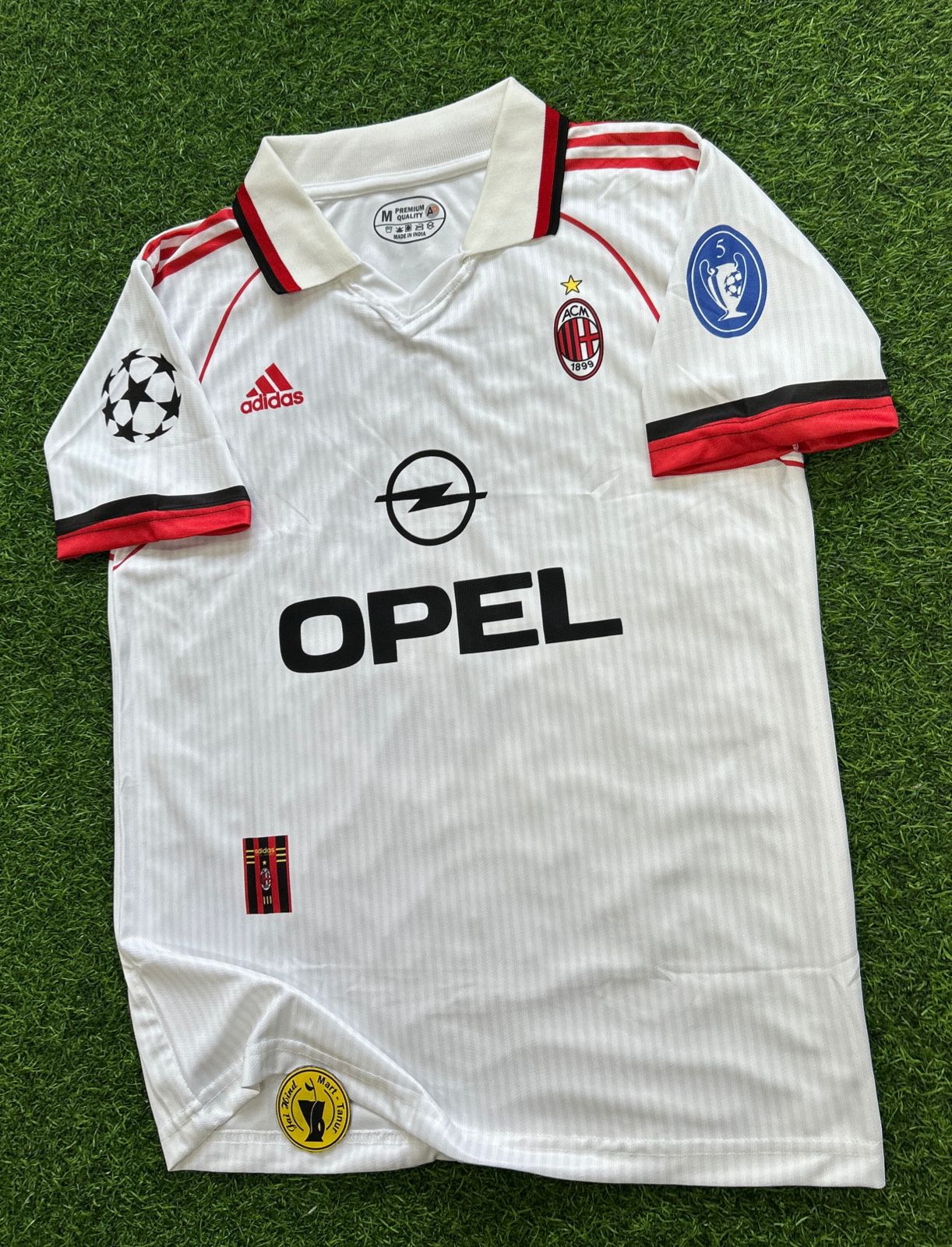 AC MILAN 1998-99 AWAY KIT, HALFSLEEVE POLO SUBLIMATION