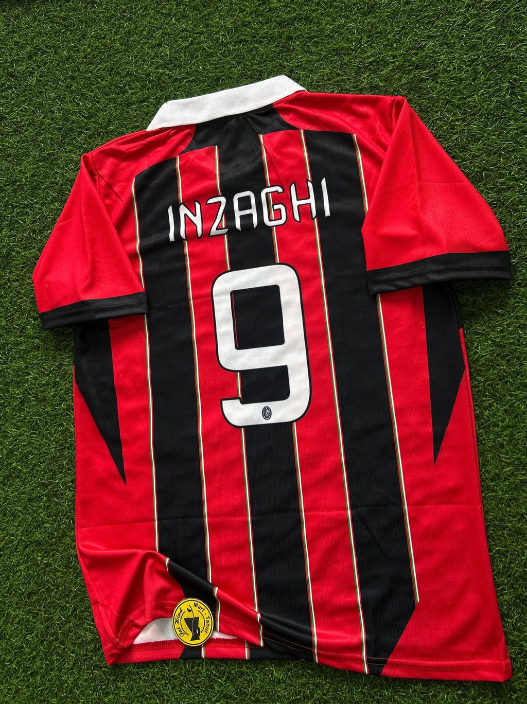 AC MILAN 2012-13 HOME KIT, HALFSLEEVE POLO SUBLIMATION