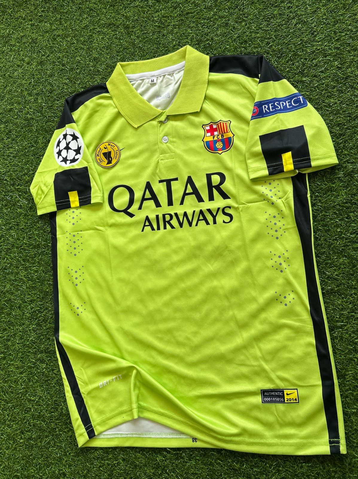 BARCELONA 2014-15 THIRD KIT, HALFSLEEVE POLO SUBLIMATION