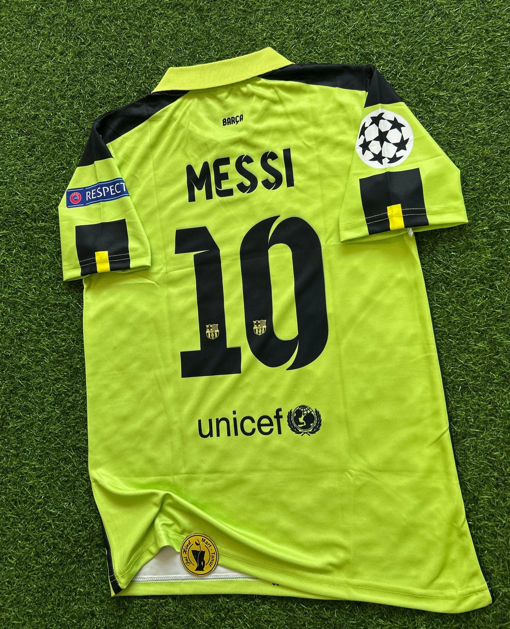 BARCELONA 2014-15 THIRD KIT, HALFSLEEVE POLO SUBLIMATION