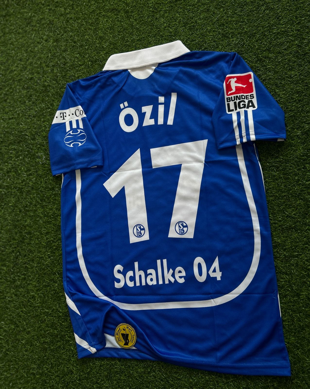 SCHALKE 04  2007-08 HOME KIT, HALFSLEEVE POLO SUBLIMATION