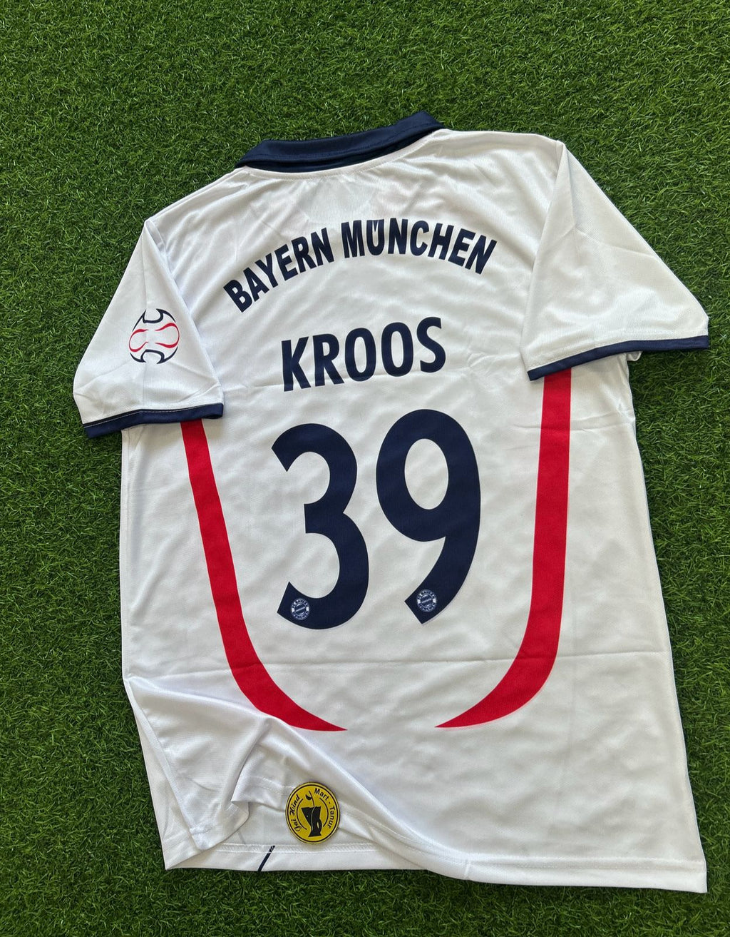 BAYERN MUNICH 2006-07 AWAY KIT, HALFSLEEVE POLO SUBLIMATION