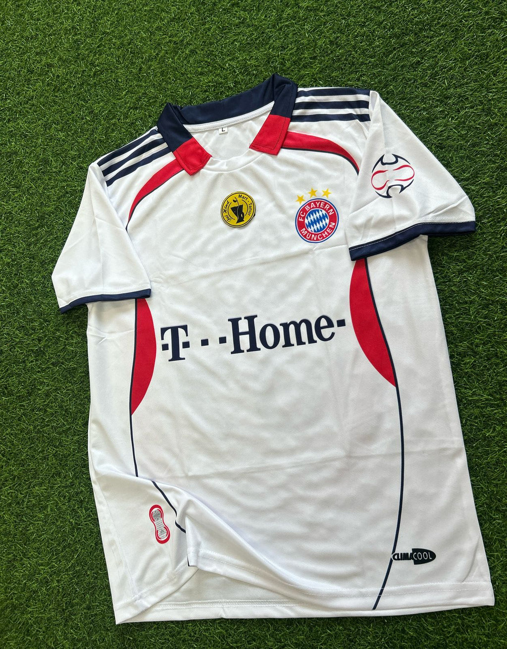 BAYERN MUNICH 2006-07 AWAY KIT, HALFSLEEVE POLO SUBLIMATION