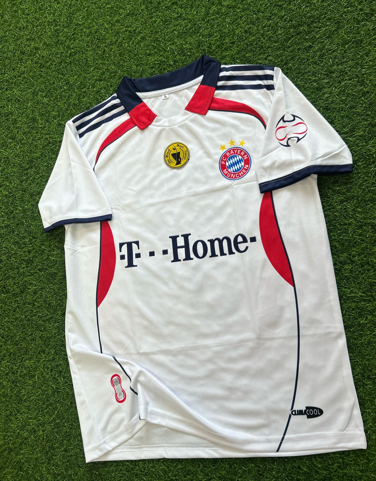 BAYERN MUNICH 2006-07 AWAY KIT, HALFSLEEVE POLO SUBLIMATION