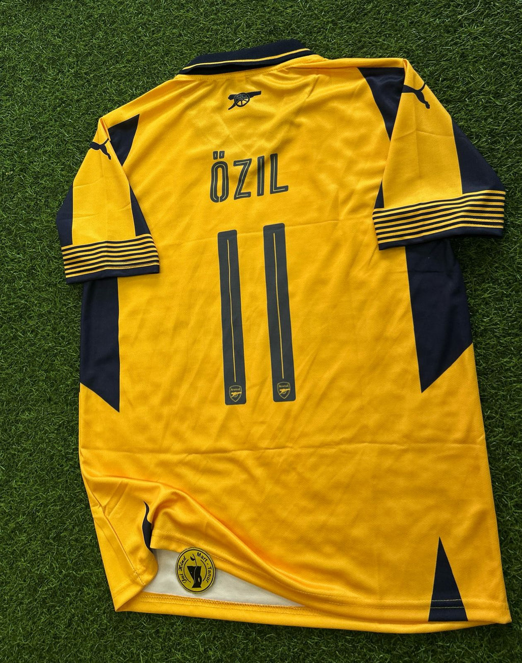 ARSENAL 2016-17 AWAY KIT, HALFSLEEVE POLO SUBLIMATION