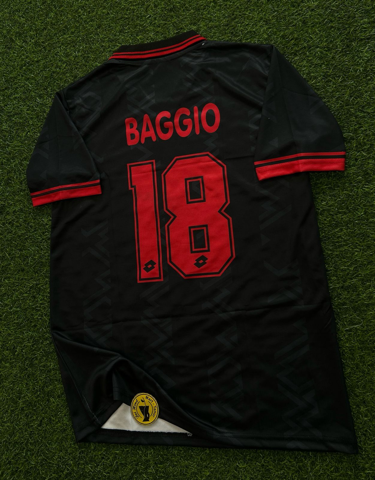 AC MILAN 1996-97 THIRD KIT, HALFSLEEVE POLO  SUBLIMATION