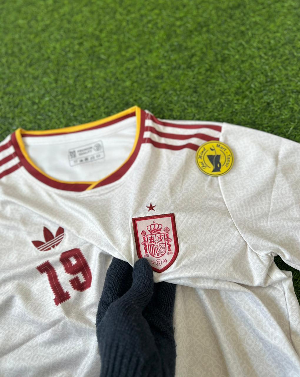 SPAIN 2026 WORLD CUP AWAY KIT, HALFSLEEVE EMBROIDERY