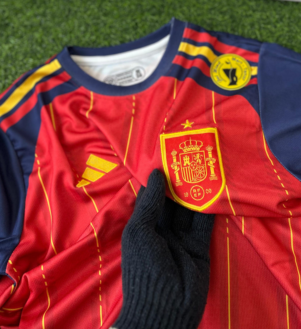 SPAIN 2026 WORLD CUP HOME KIT, HALFSLEEVE EMBROIDERY