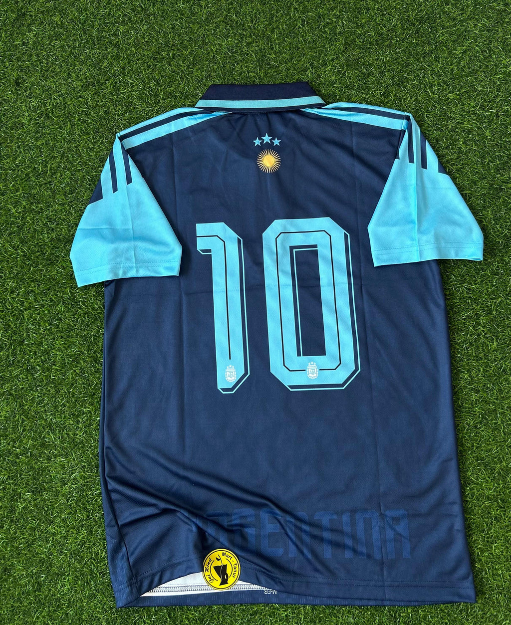 ARGENTINA TRIO ZIPPER POLO KIT, HALFSLEEVE POLO EMBROIDERY