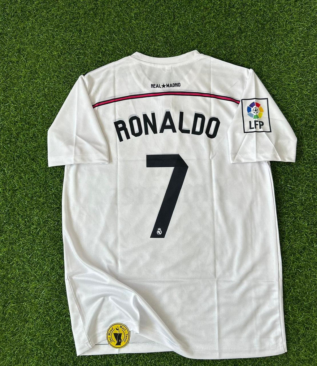 REAL MADRID 2014-15 HOME KIT, HALFSLEEVE POLO SUBLIMATION