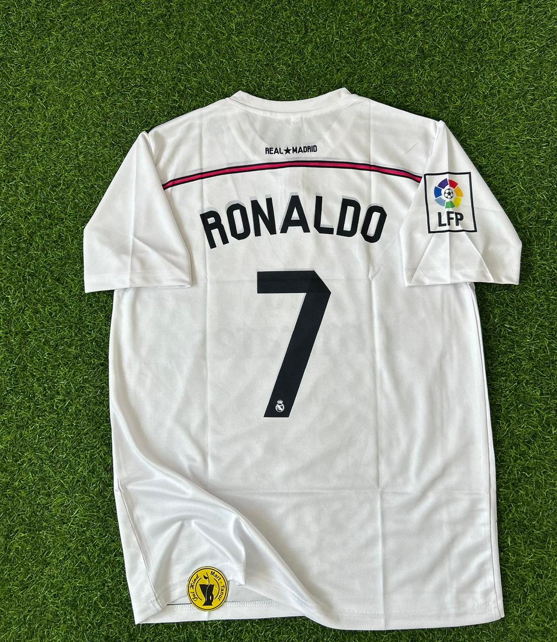REAL MADRID 2014-15 HOME KIT, HALFSLEEVE POLO SUBLIMATION