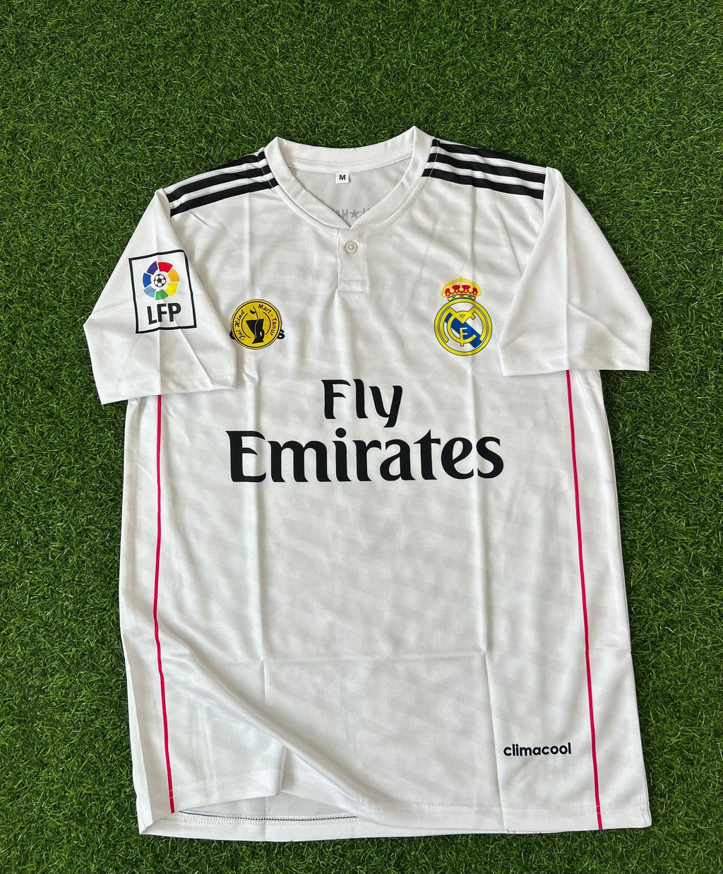 REAL MADRID 2014-15 HOME KIT, HALFSLEEVE POLO SUBLIMATION