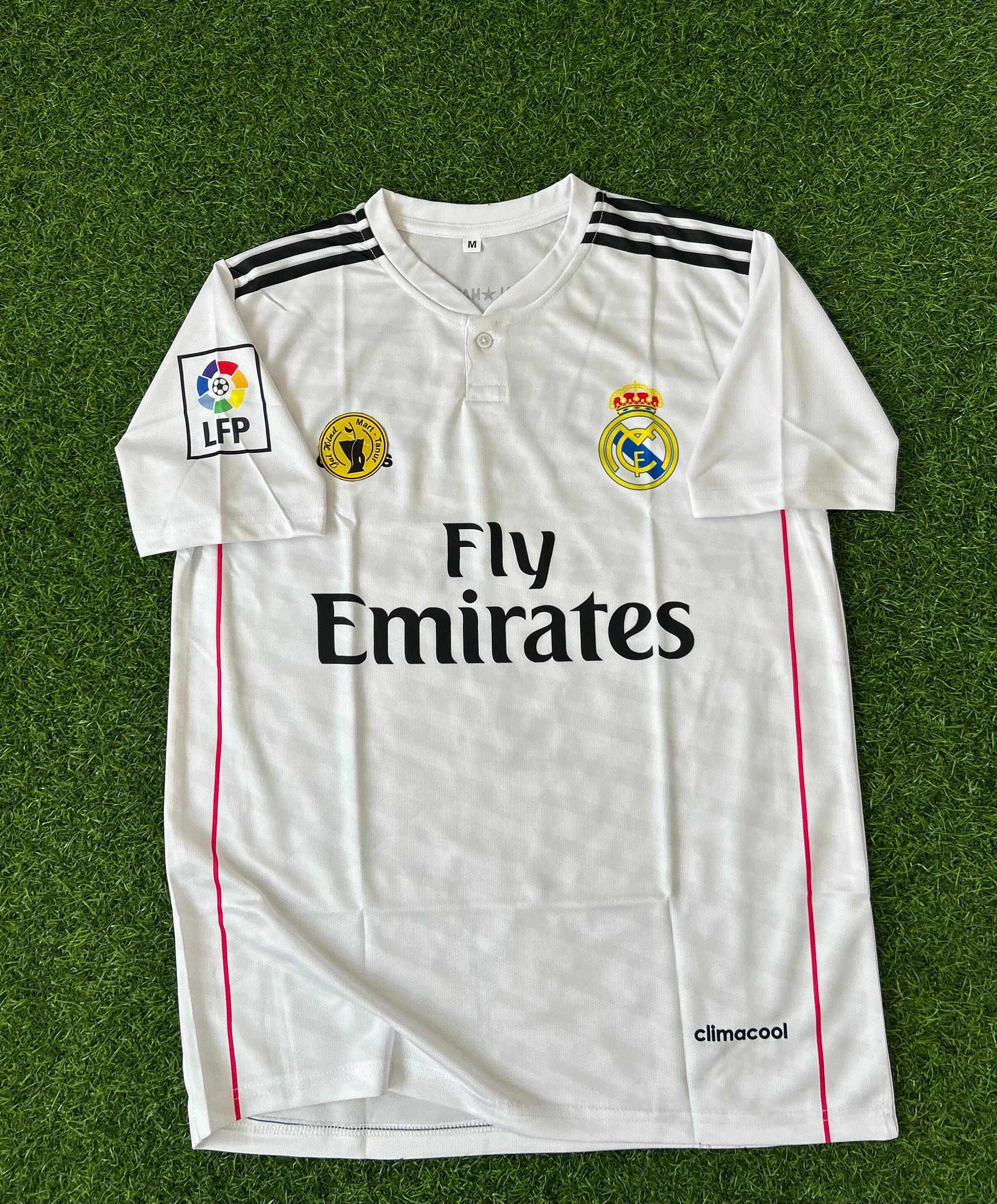 REAL MADRID 2014-15 HOME KIT, HALFSLEEVE POLO SUBLIMATION
