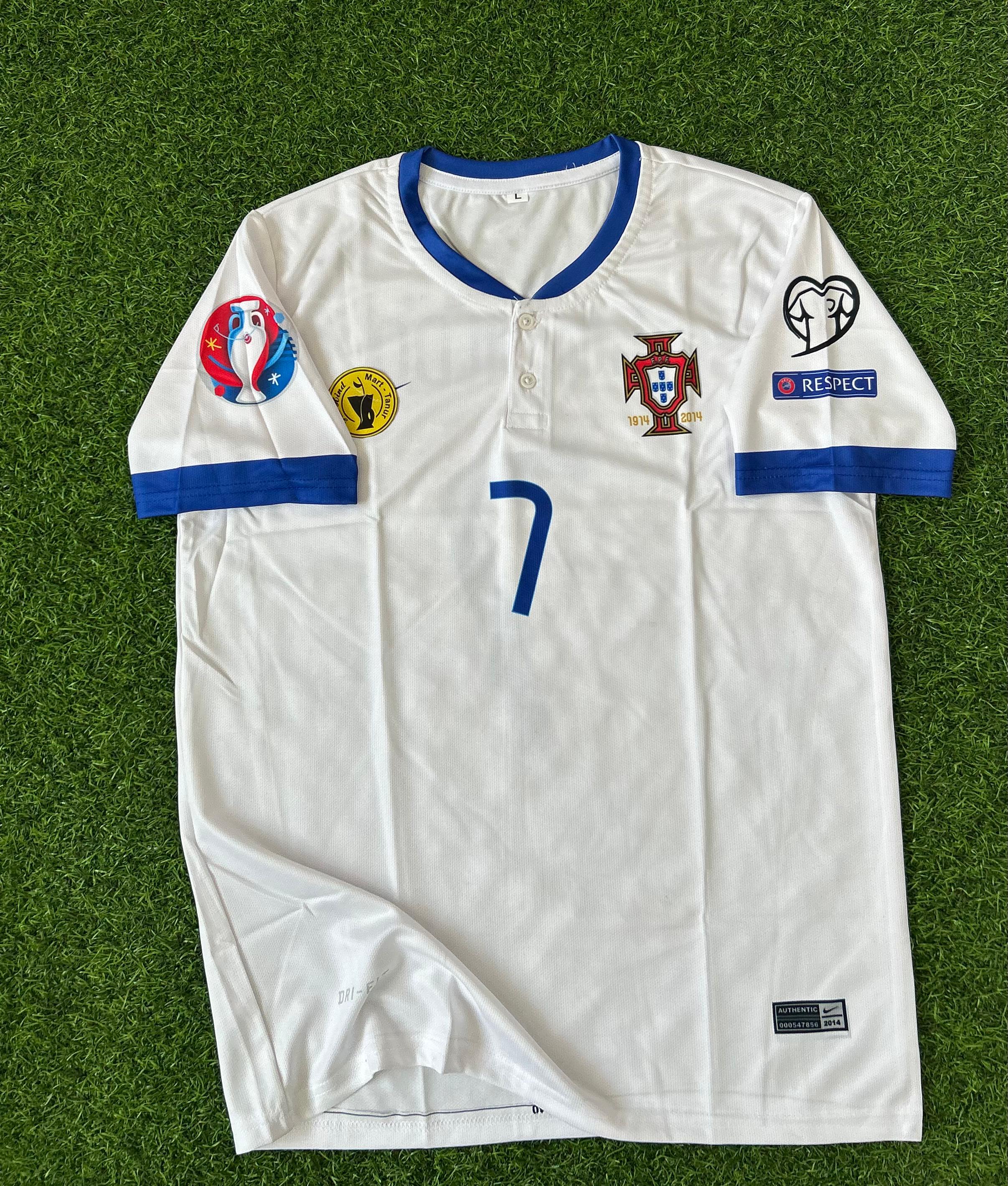 PORTUGAL 2014 AWAY KIT. HALFSLEEVE SUBLIMATION