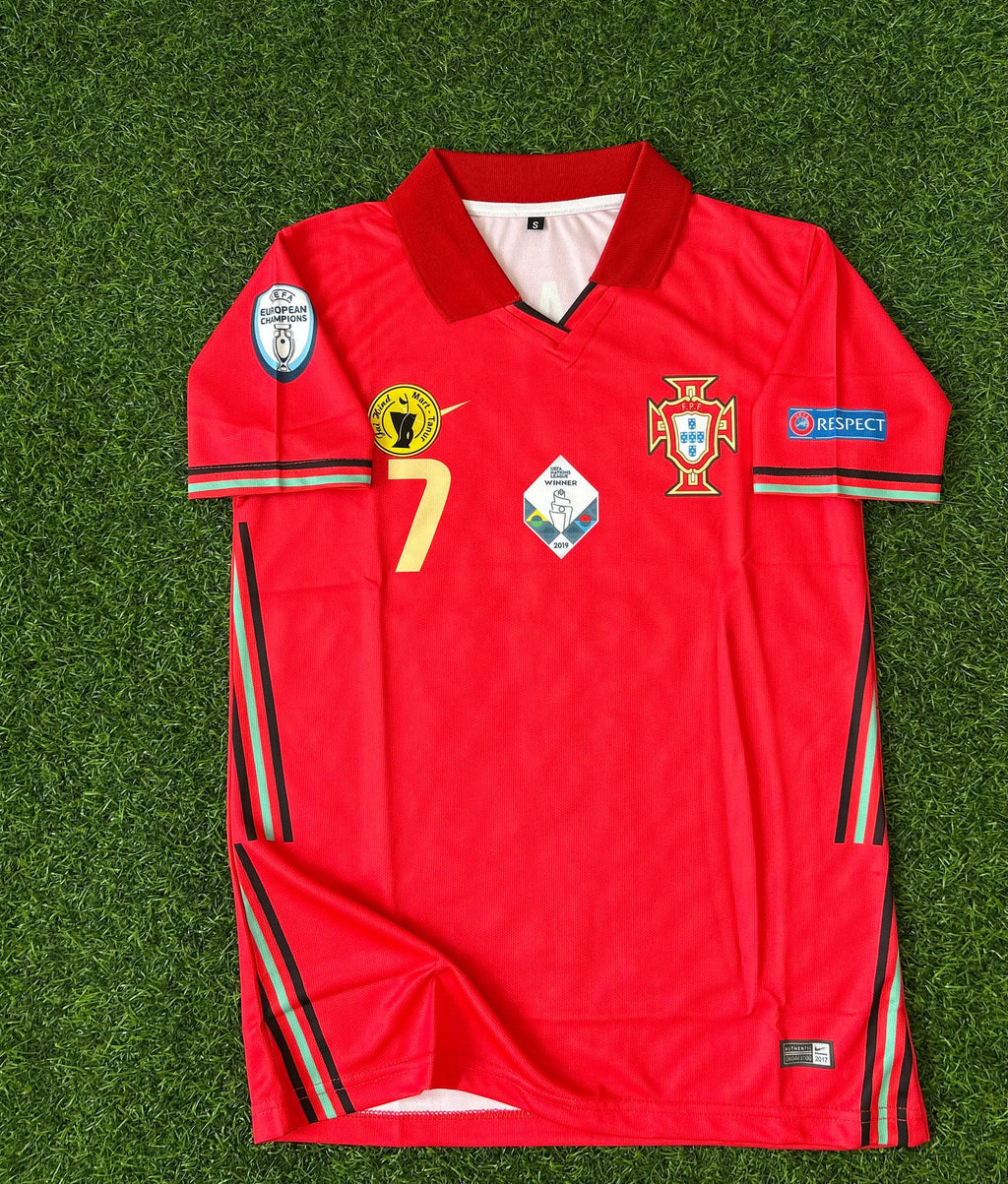 PORTUGAL 2020-21 HOME KIT, HALFSLEEVE POLO SUBLIMATION