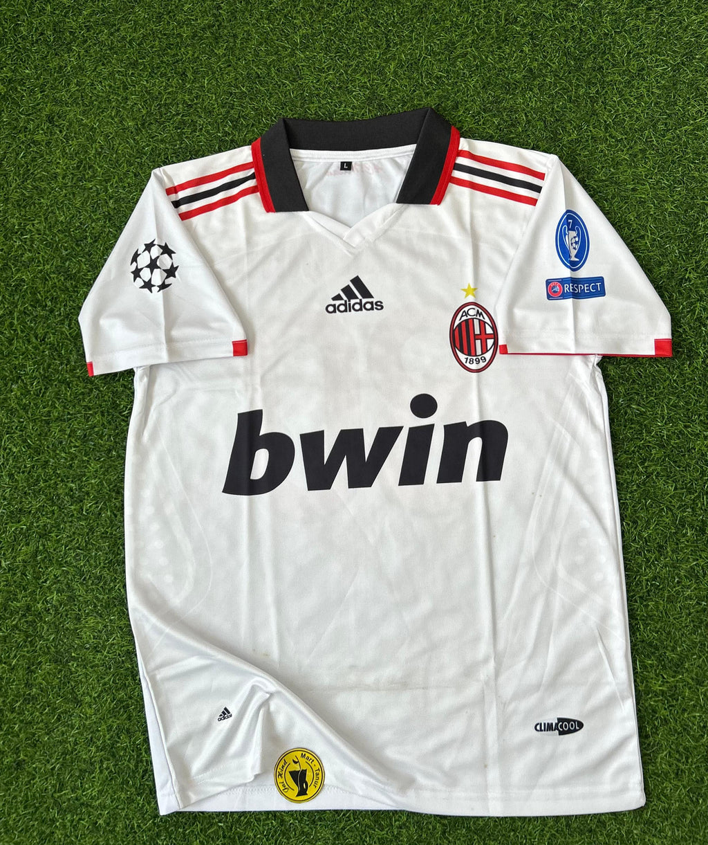 AC MILAN 2009-10 AWAY KIT, HALFSLEEVE POLO SUBLIMATION