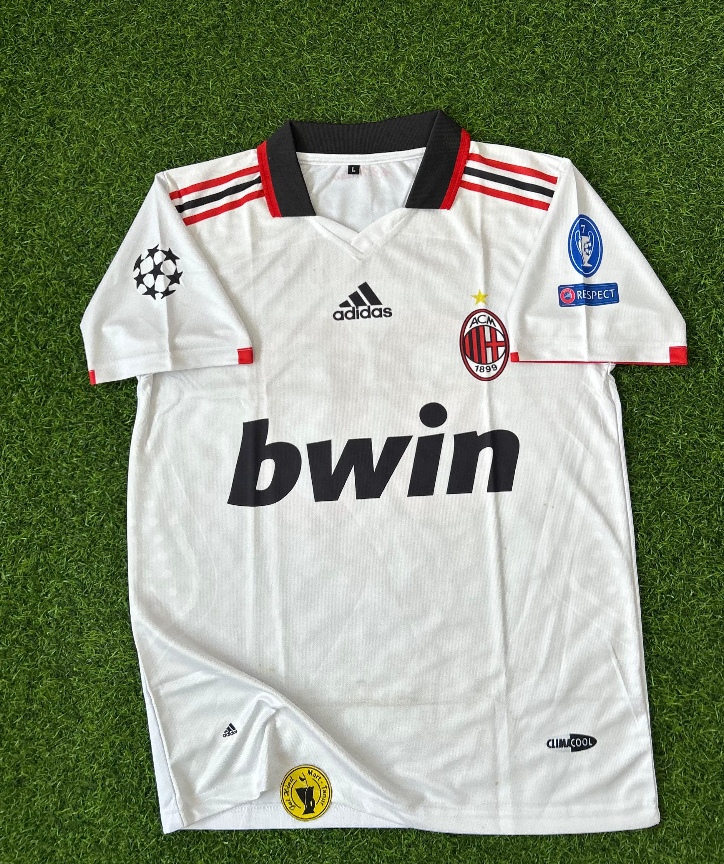 AC MILAN 2009-10 AWAY KIT, HALFSLEEVE POLO SUBLIMATION