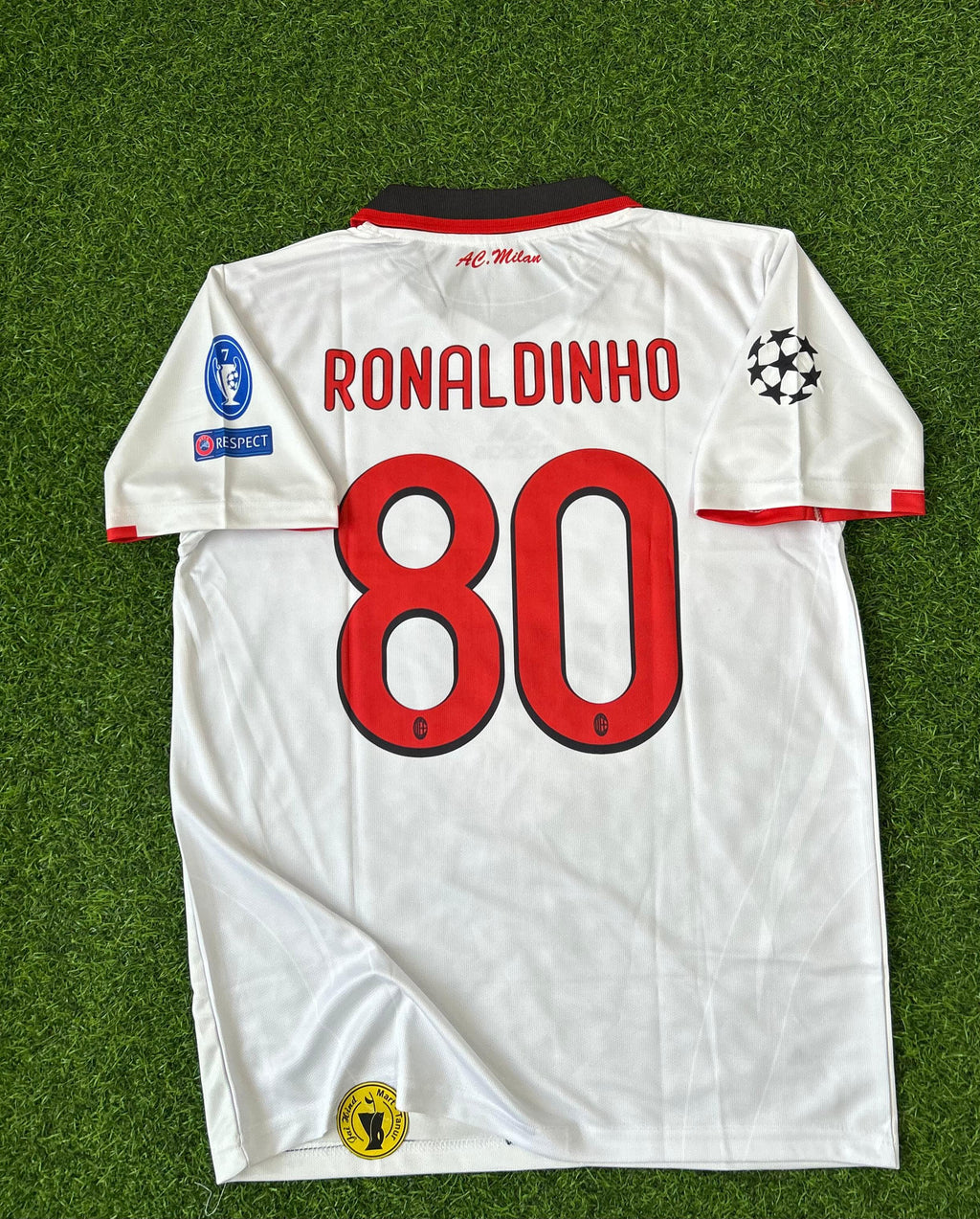 AC MILAN 2009-10 AWAY KIT, HALFSLEEVE POLO SUBLIMATION