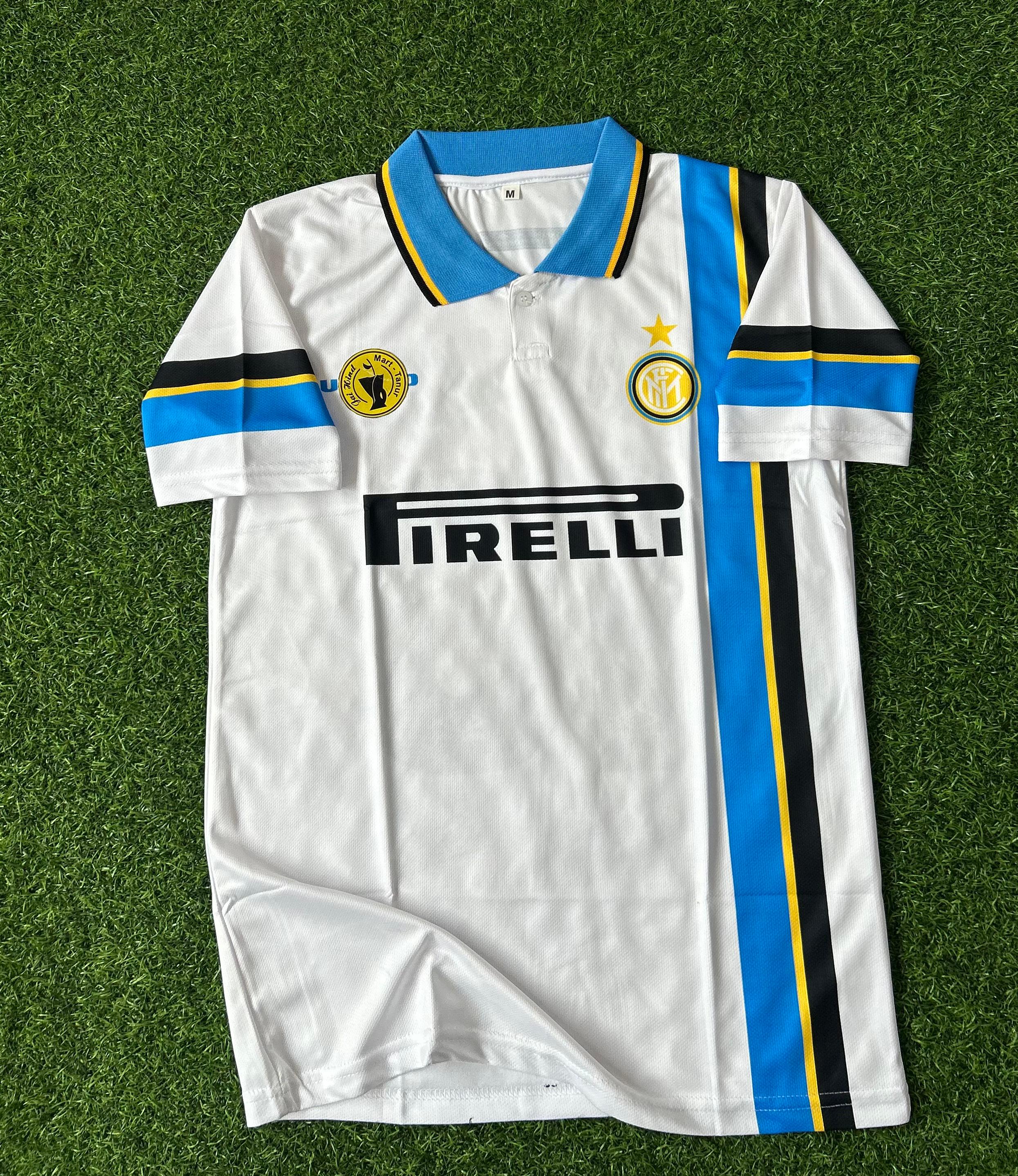 INTER MILAN 1997-98 AWAY KIT, HALFSLEEVE POLO SUBLIMATION