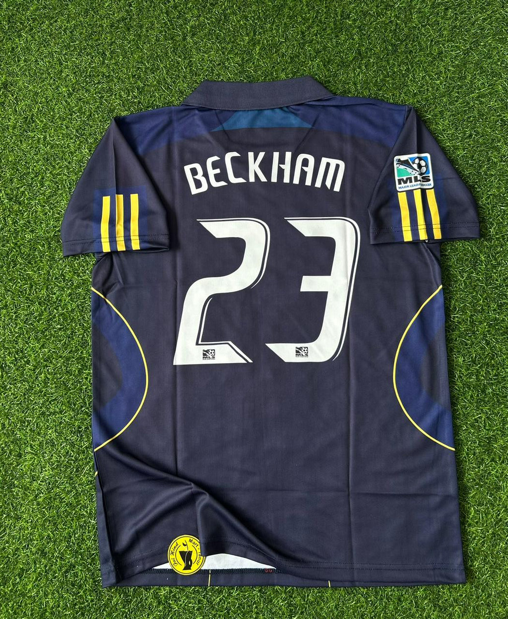 LA GALAXY 2007-08 AWAY KIT, HALFSLEEVE POLO SUBLIMATION