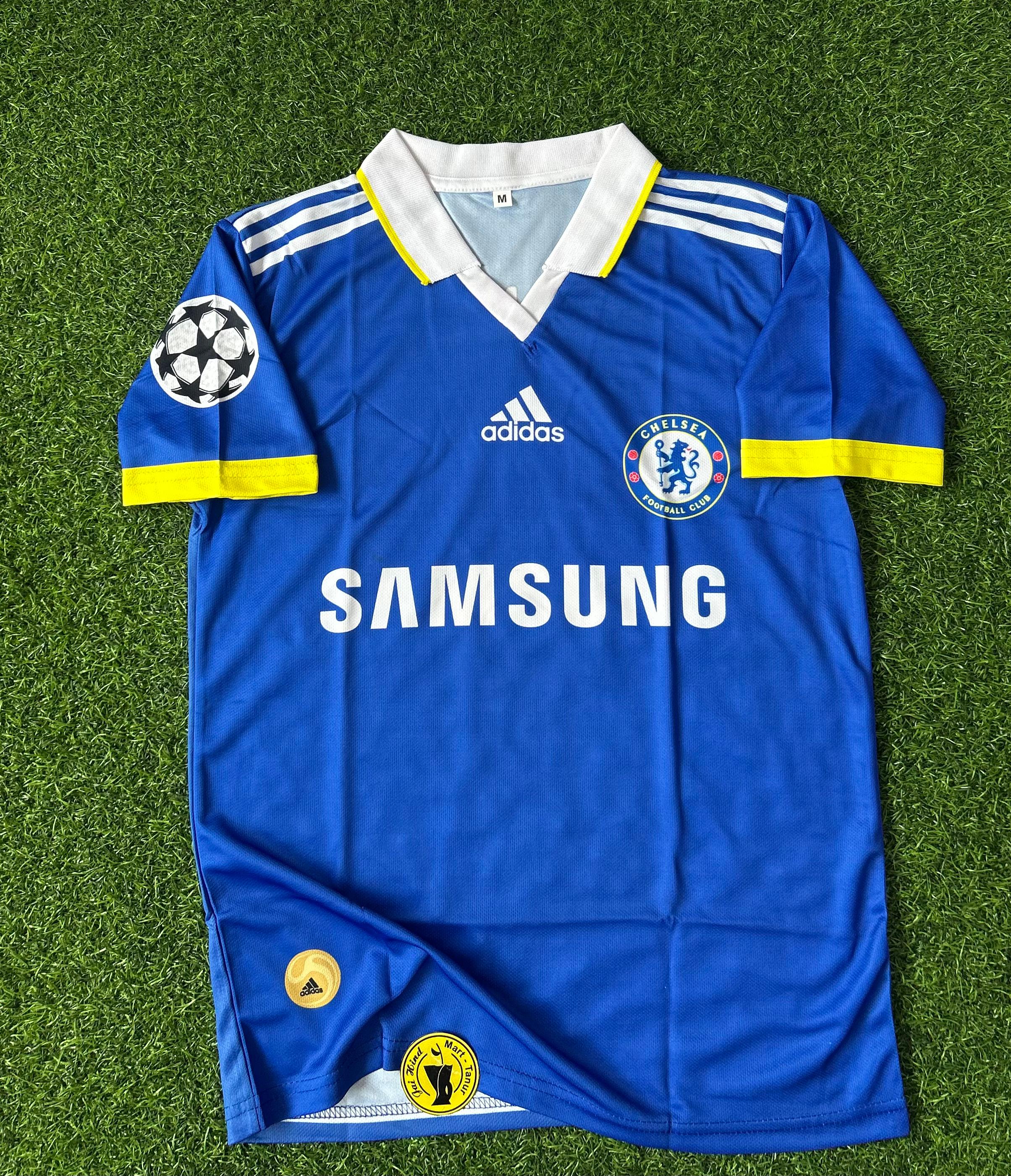 CHEALSEA 2008-09 HOME KIT, HALFSLEEVE POLO SUBLIMATION