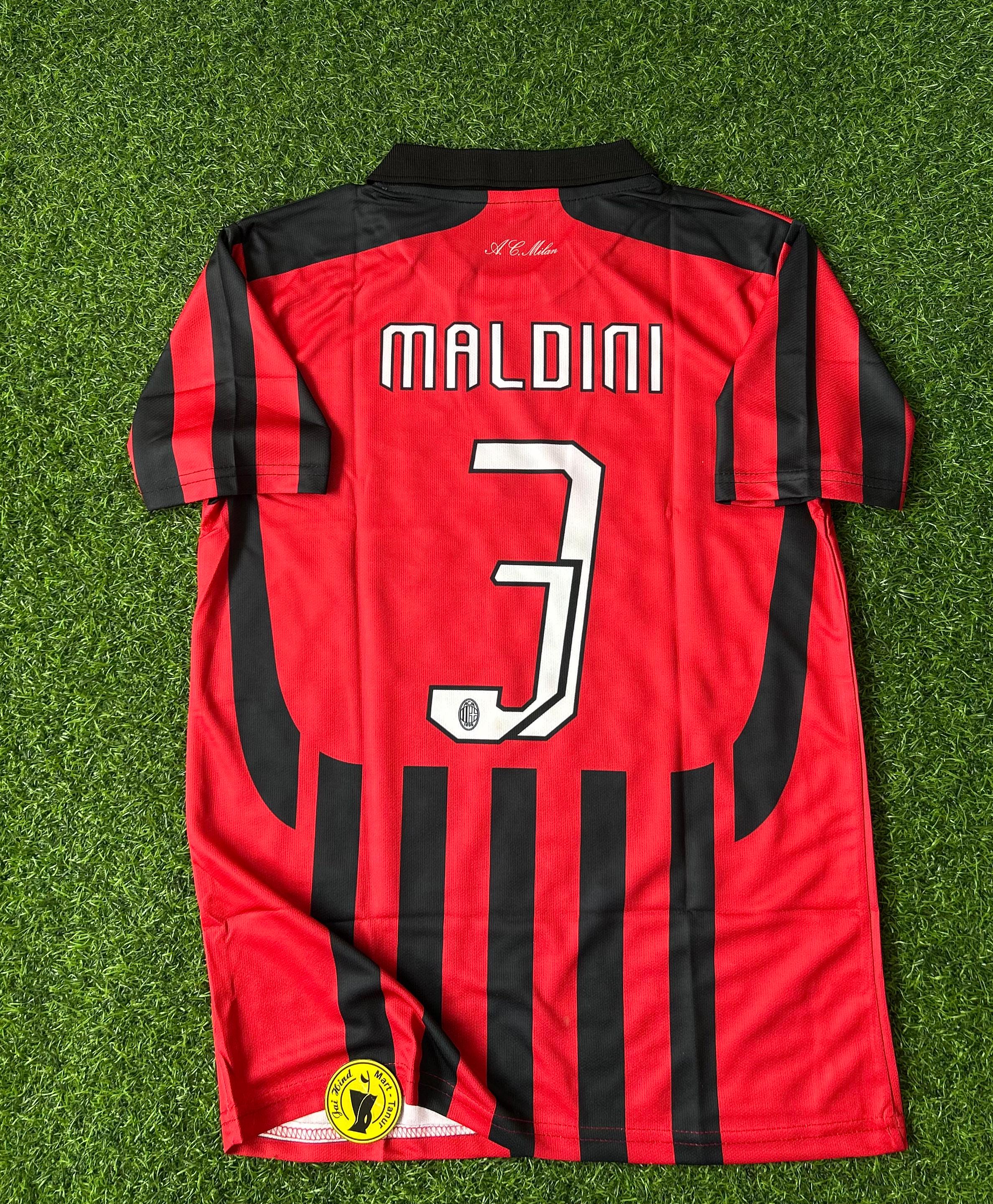 AC MILAN 2006-07 HOME KIT, HALFSLEEVE POLO SUBLIMATION