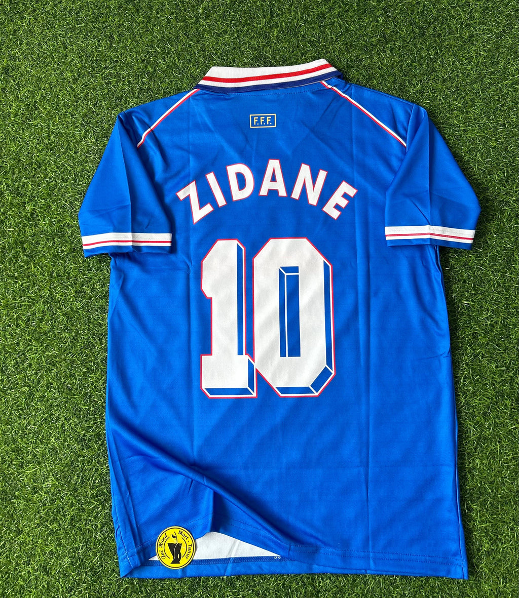FRANCE 1998 HOME KIT, HALFSLEEVE POLO SUBLIMATION