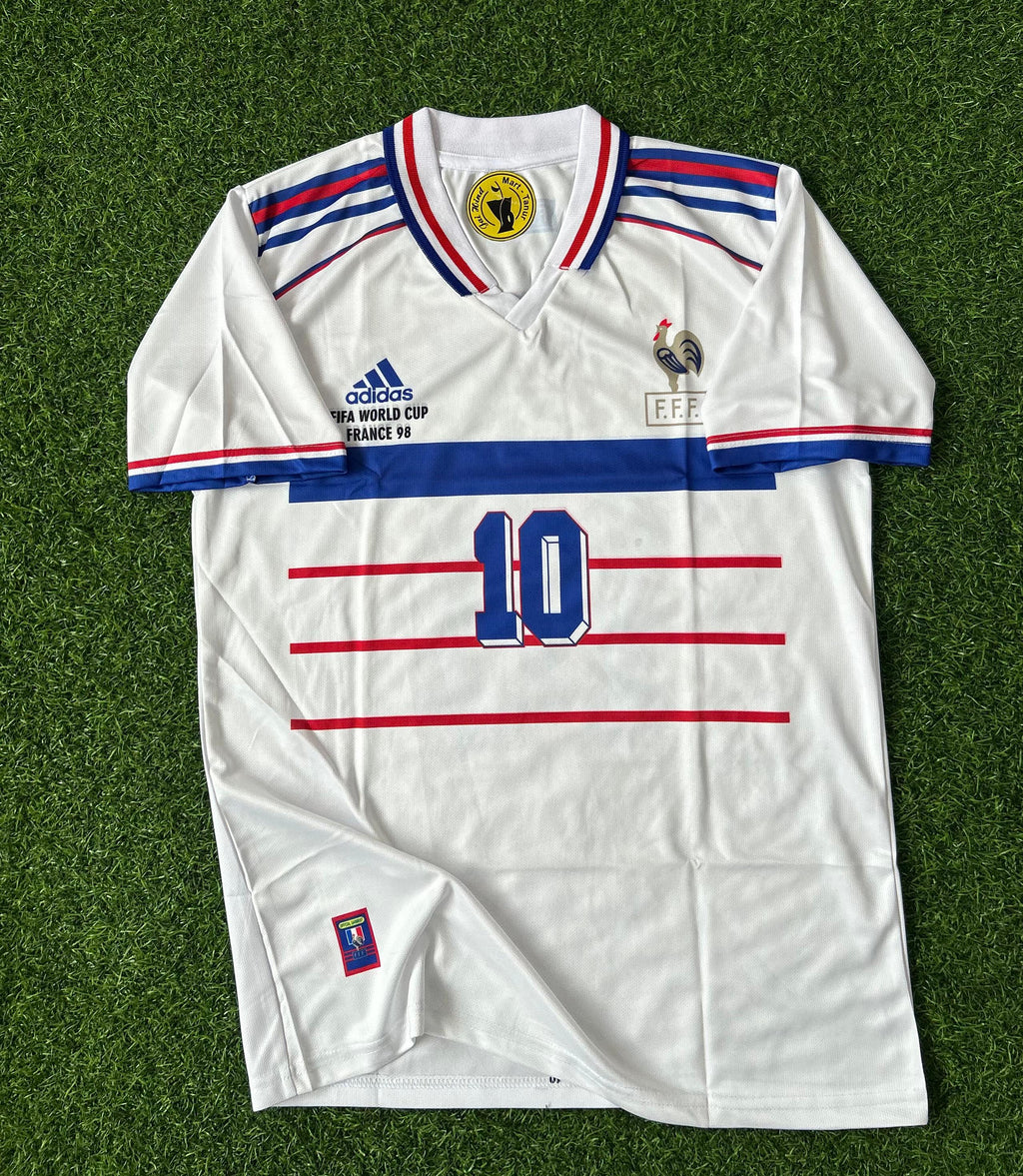 FRANCE 1998 WORLD CUP AWAY KIT, HALFSLEEVE POLO SUBLIMATION