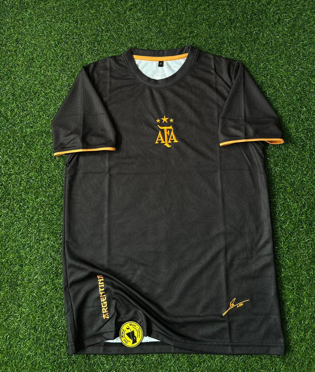 ARGENTINA BARBITOS BLACK KIT, HALFSLEEVE EMBROIDERY