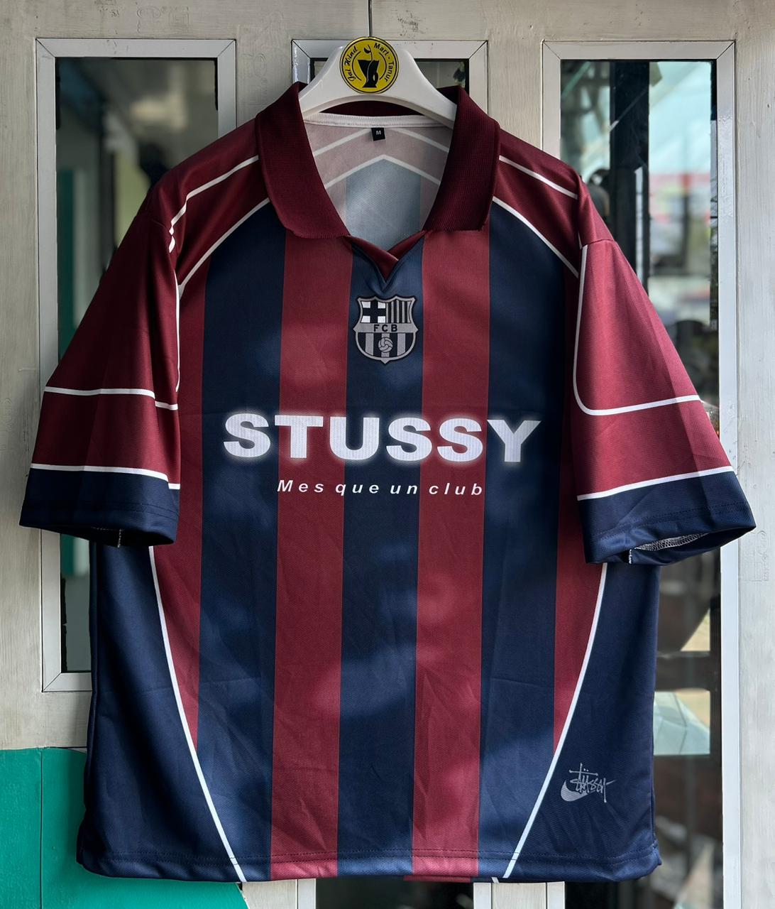 BARCELONA x STUSSY SPECIAL EDITION. FIVE SLEEVE POLO SUBLIMATION