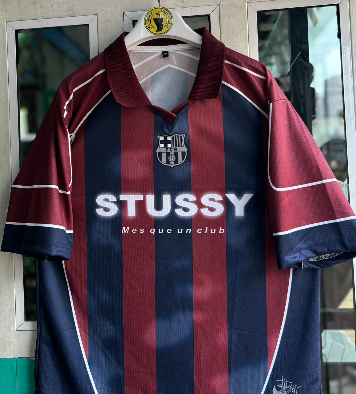 BARCELONA x STUSSY SPECIAL EDITION. FIVE SLEEVE POLO SUBLIMATION