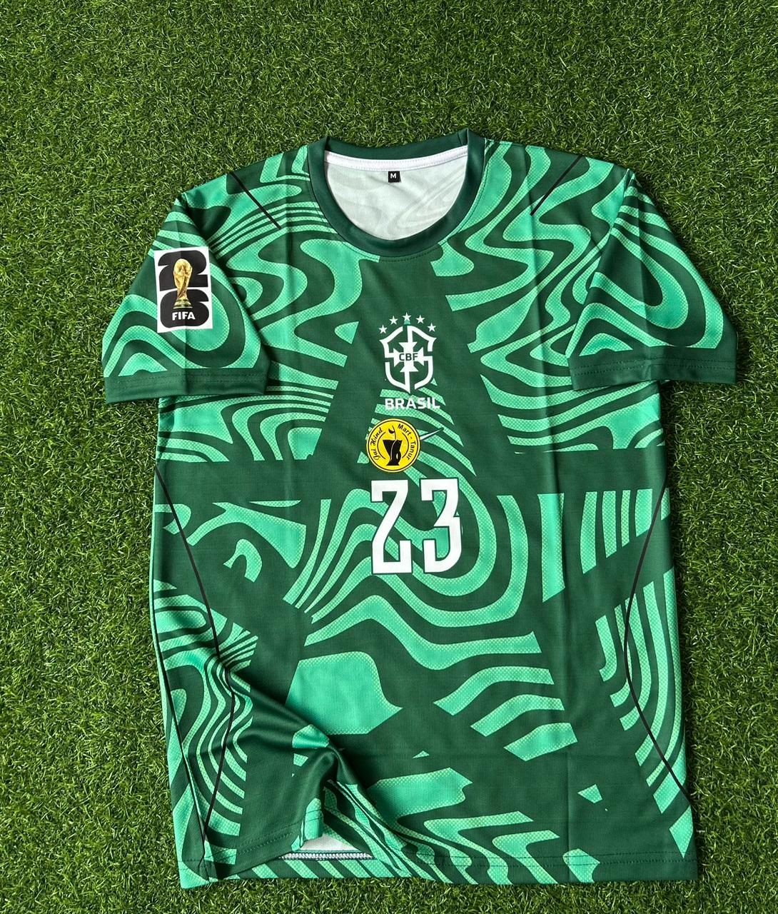 BRAZIL 2026 WORLD CUP GK KIT, HALFSLEEVE SUBLIMATION
