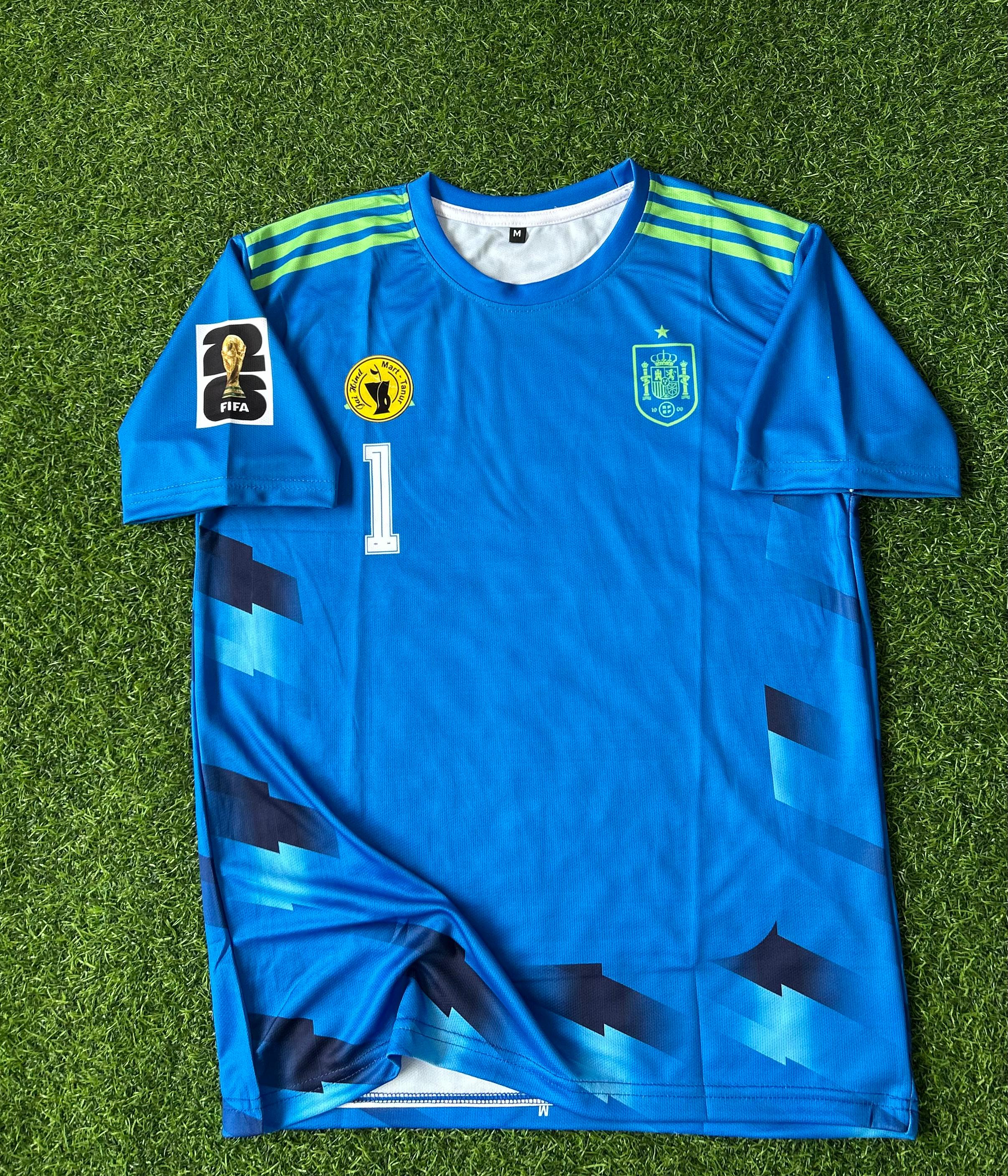 SPAIN 2026 WORLD CUP GK KIT, HALFSLEEVE SUBLIMATION